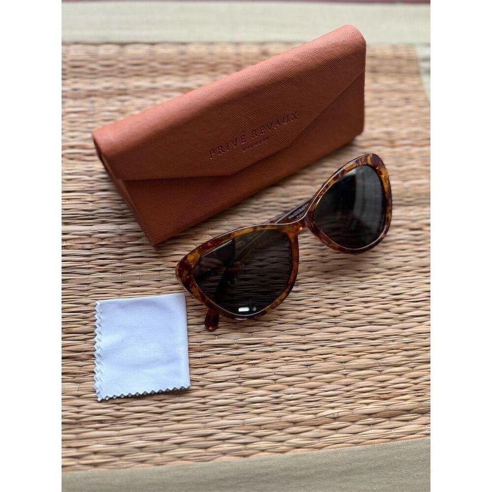 Prive-revaux Women's Brown and Tan Sunglasses